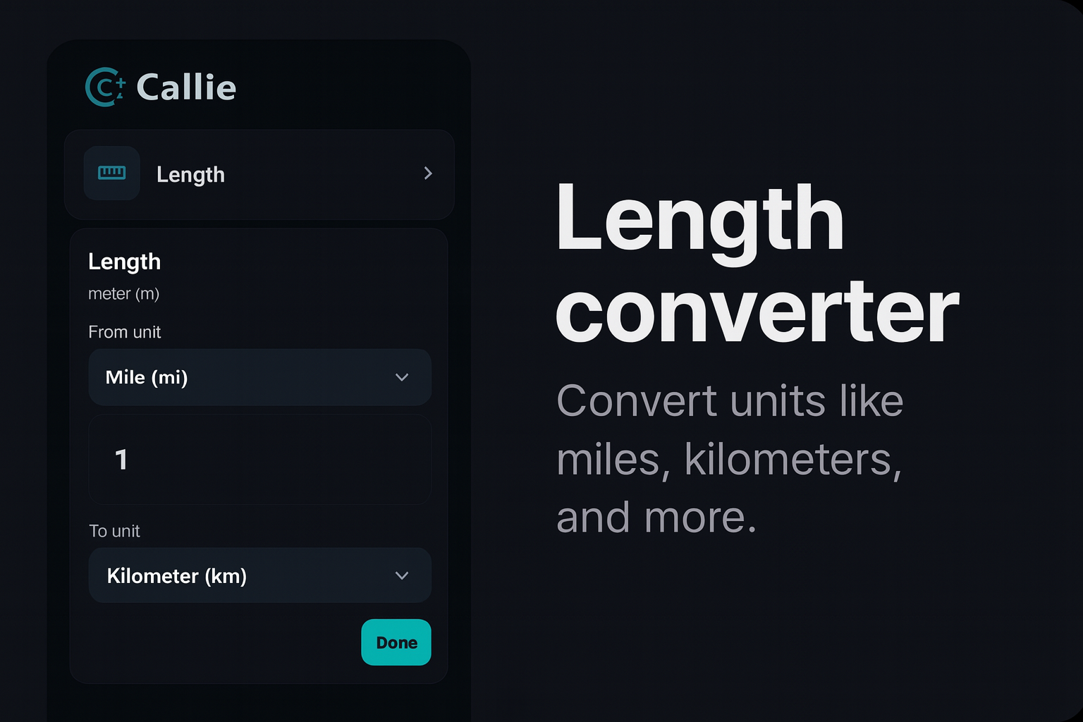 Length converter